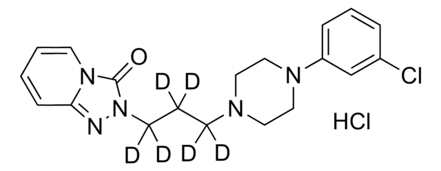 Trazodone-D6hydrochloride solution